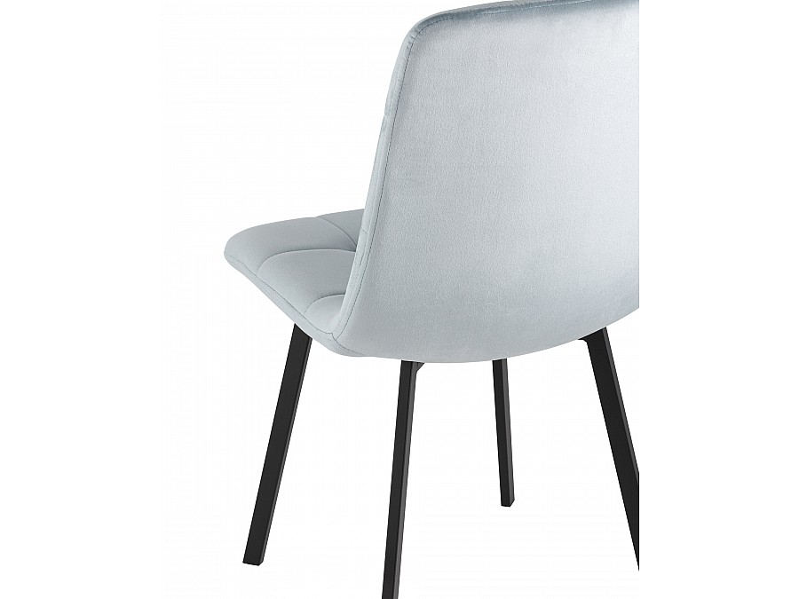 Стул Chilly велюр серо-голубой 2 шт.