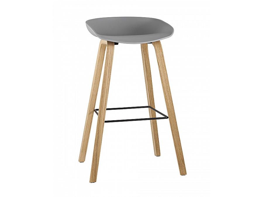 Стул барный LIBRA СЕРЫЙ 2 шт