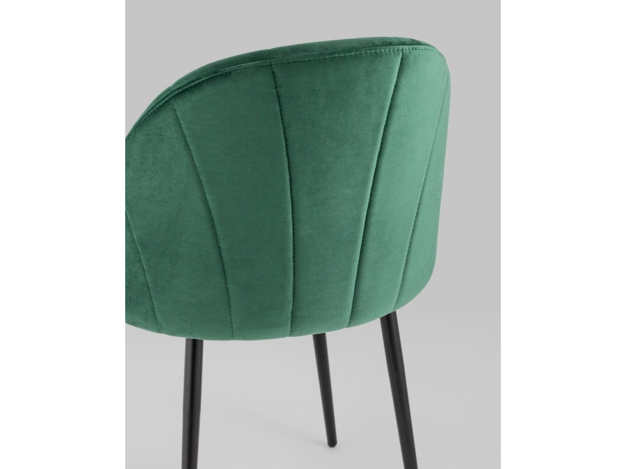 Стул Логан NEW велюр зелёный 2 шт