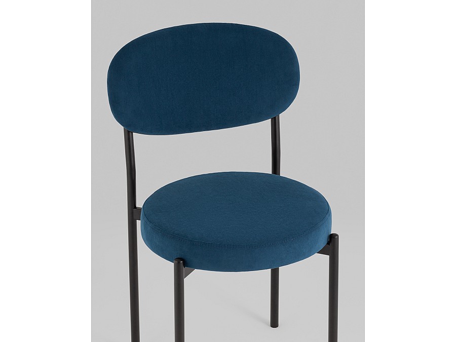 Стул Бриф SN велюр синий, 4шт./уп.
