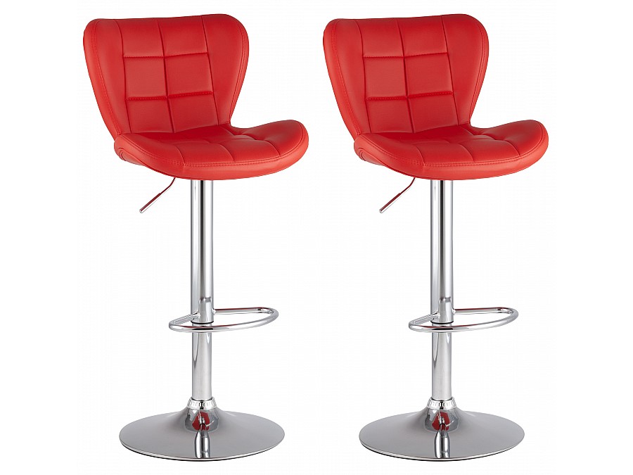 Стул барный ПОРШЕ красный NP (набор 2 шт)