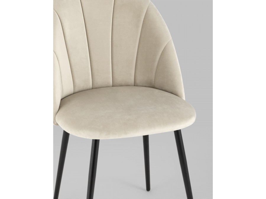 Стул Логан NEW велюр бежевый 2 шт