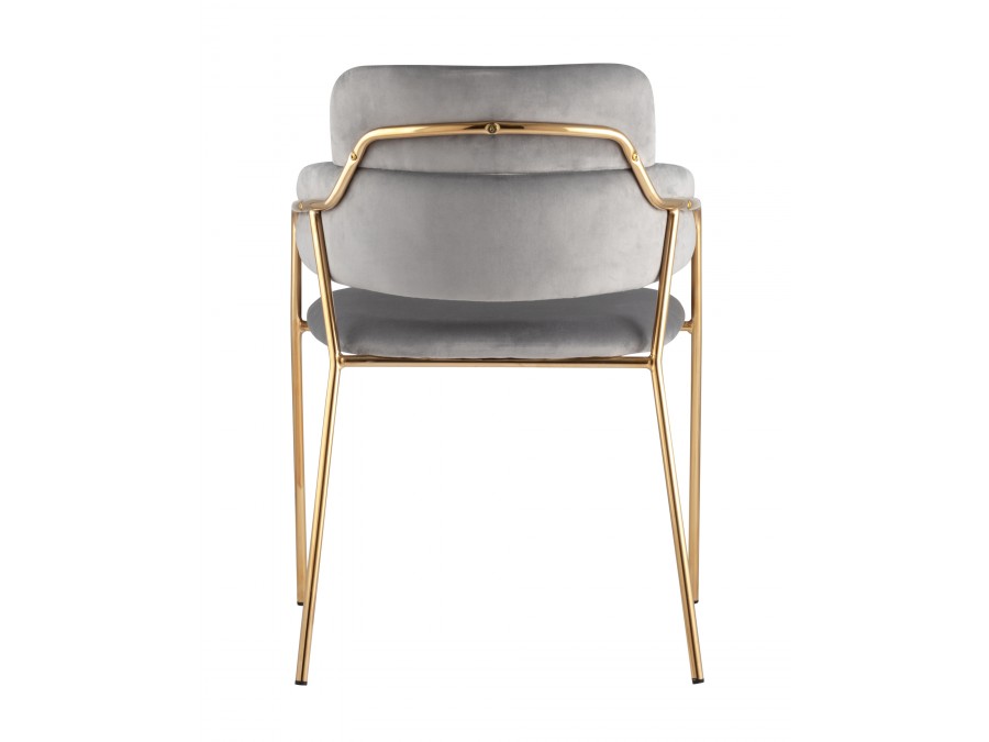 Стул Полин светло-серый 2 шт