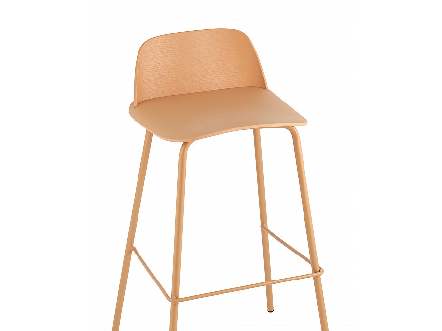 Стул барный Mist желтый 4 шт