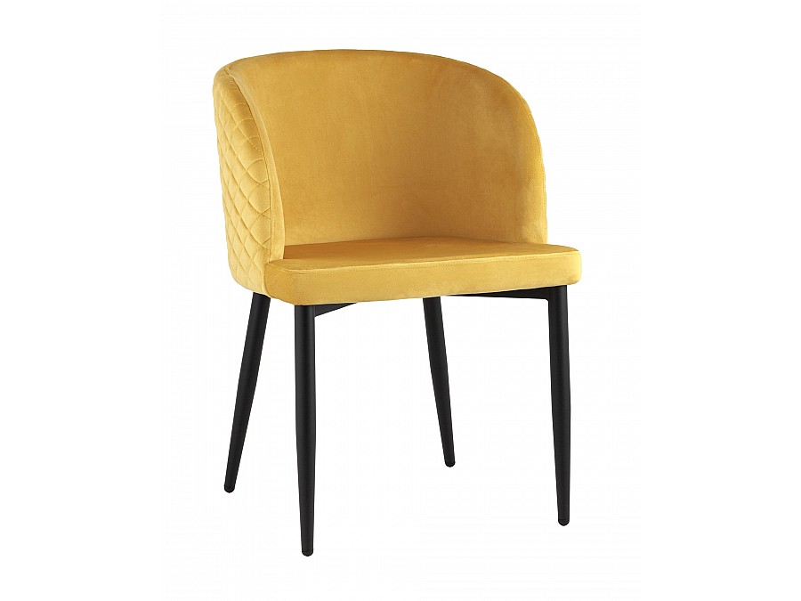 Стул Оскар велюр оранжевый 4 шт