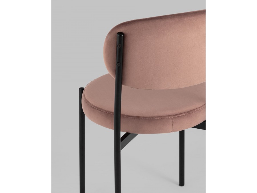Стул Бриф NEW велюр пыльно-розовый 4 шт