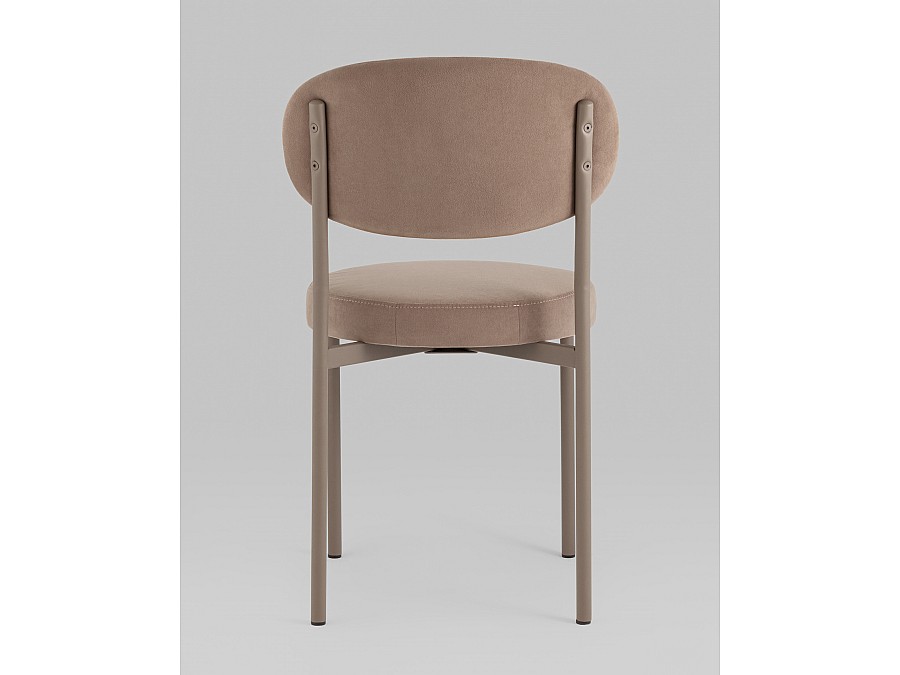 Стул Бриф SN велюр капучино каркас капучино муар, 4шт./уп.