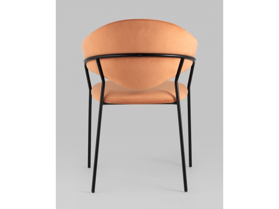 Стул Алексис велюр оранжевый 2 шт