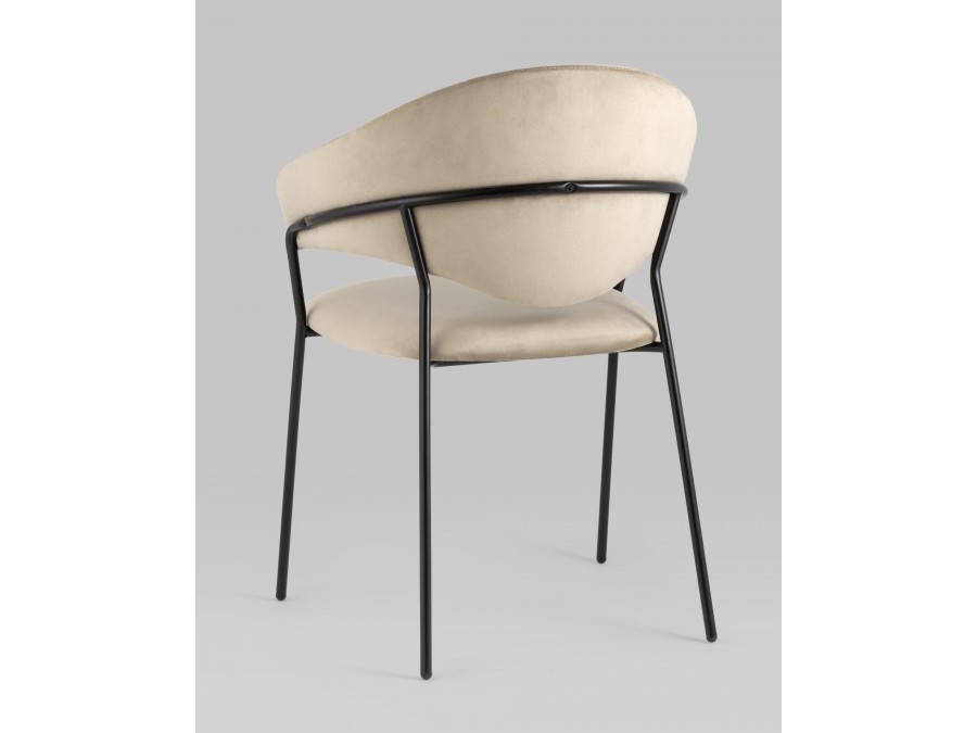 Стул Алексис велюр капучино 2 шт