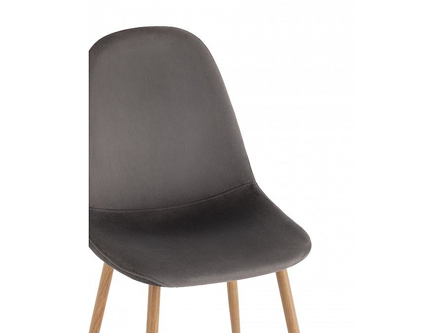Стул Валенсия SN велюр антрацитовый 4 шт