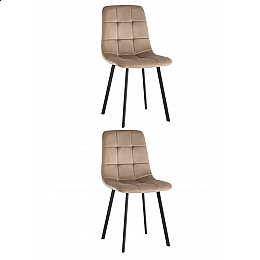 Стул Chilly велюр мокка 2шт.