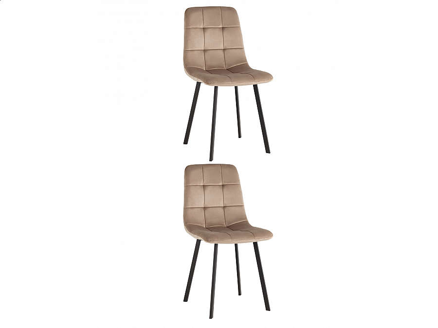 Стул Chilly велюр мокка 2шт.