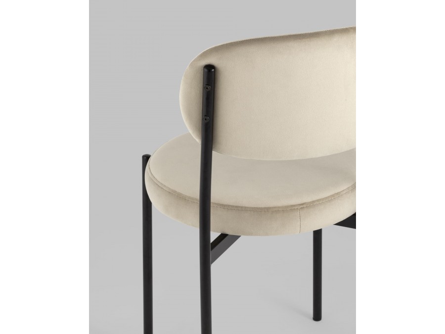 Стул Бриф NEW велюр бежевый 4 шт