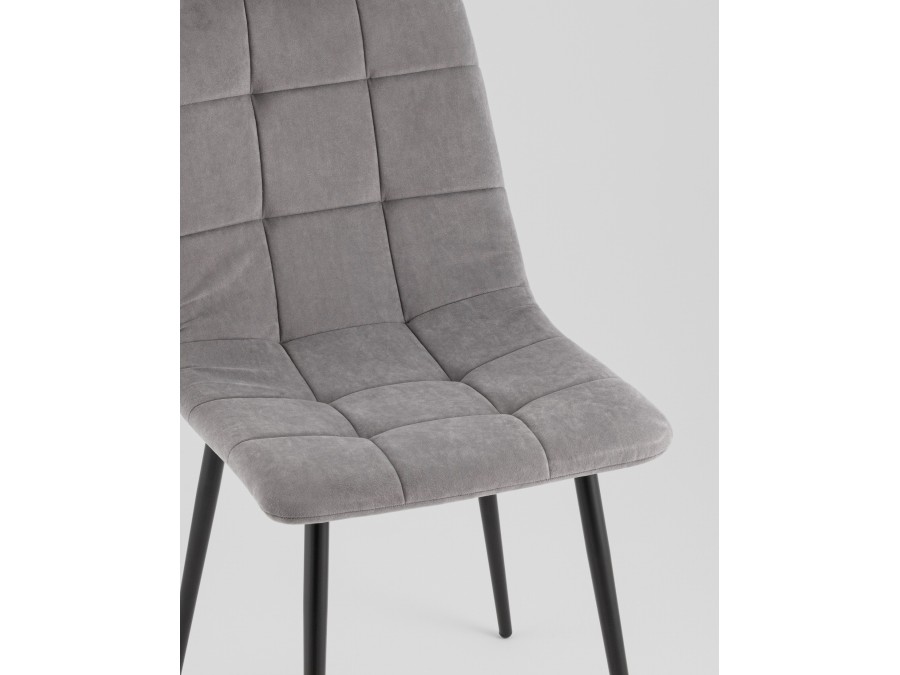 Стул Одди Original велюр серый 4 шт.