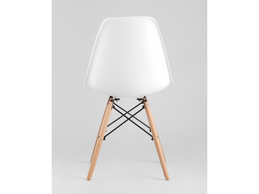 Стул Eames Style DSW белый x4 (разборный каркас)