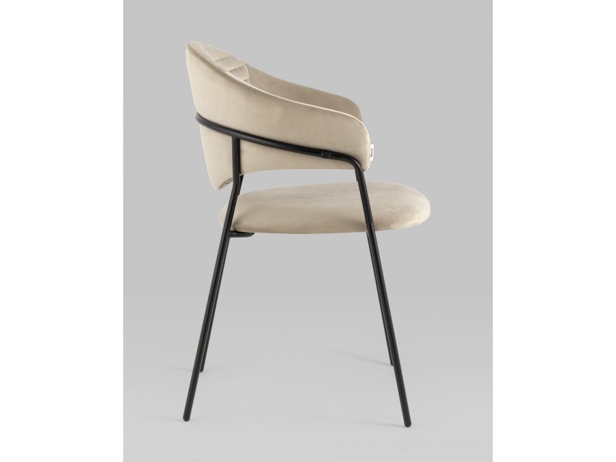 Стул Алексис велюр капучино 2 шт