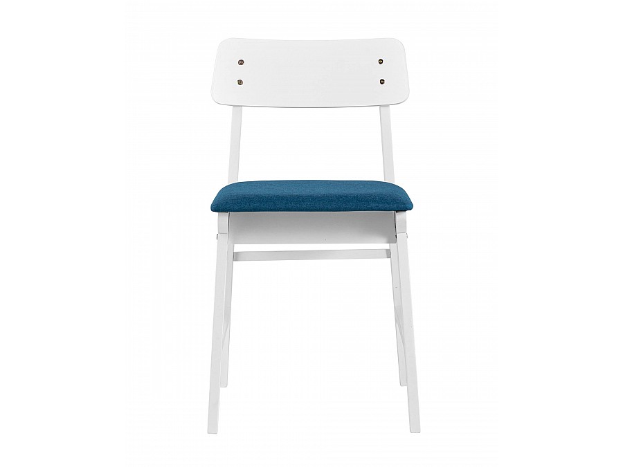 Стул ODEN WHITE синий 2 шт.