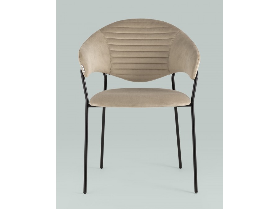 Стул Алексис велюр капучино 2 шт