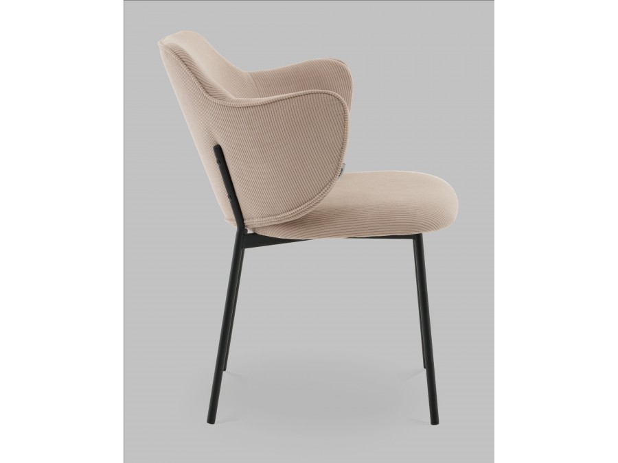 Стул Джиннет NEW велюр бежевый 2 шт.