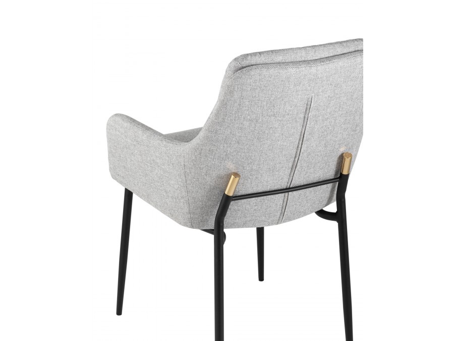 Кресло Саманта рогожка светло-серый 2 шт.