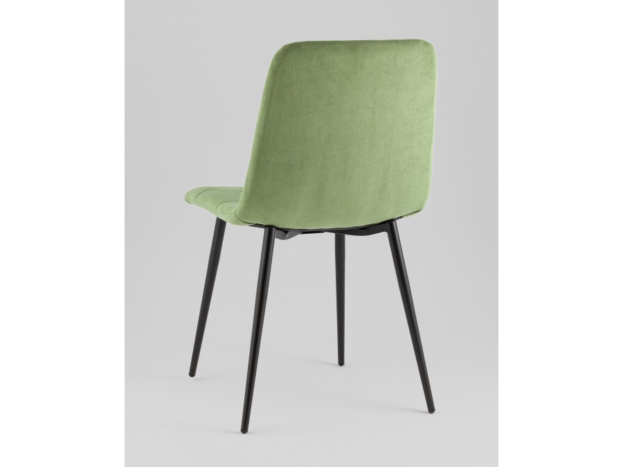 Стул Одди Original Square велюр пыльно-оливковый 4 шт.