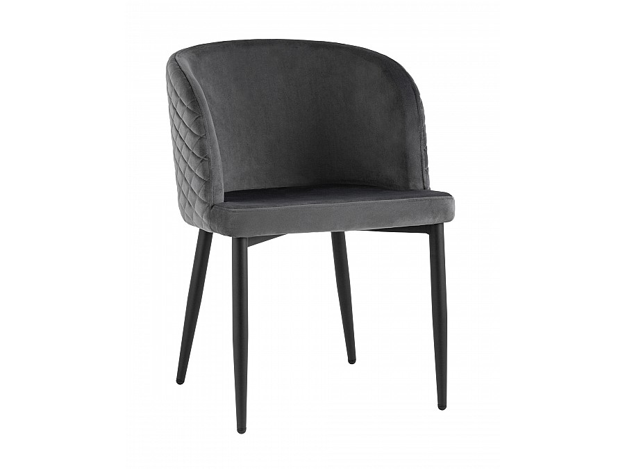 Стул Оскар велюр серый 4 шт