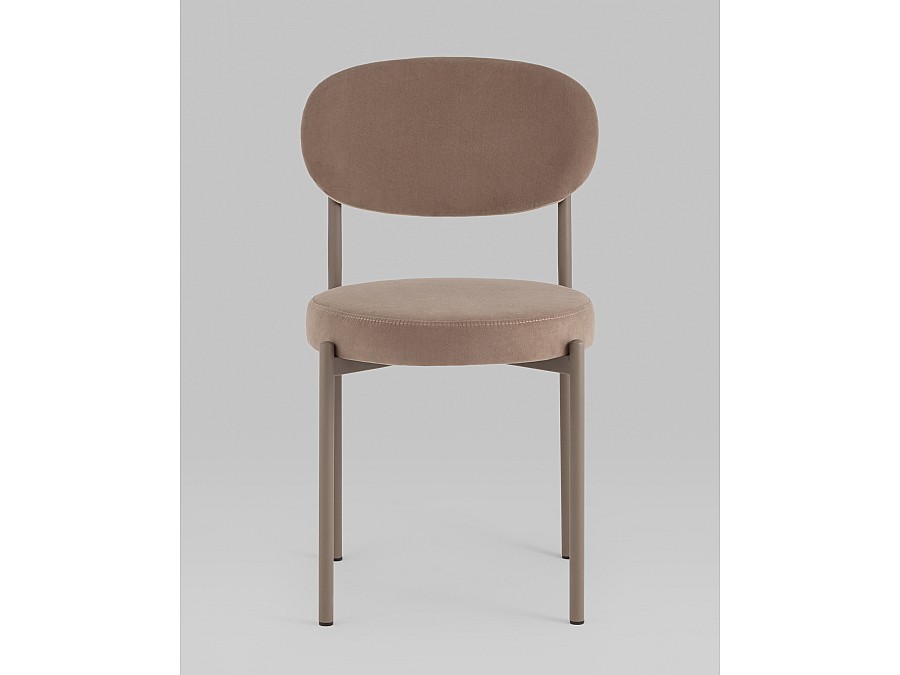 Стул Бриф SN велюр капучино каркас капучино муар, 4шт./уп.