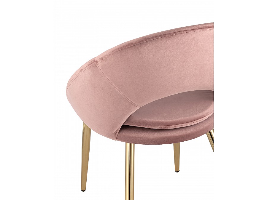 Стул Кензи пыльно-розовый 2 шт