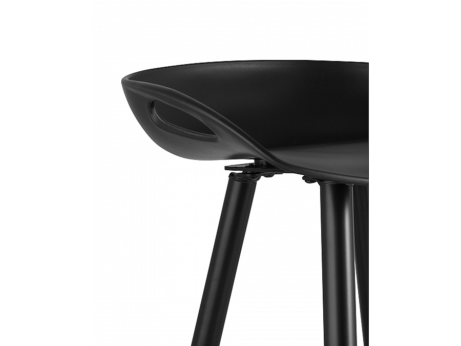 Стул барный Флэш черный 2 шт