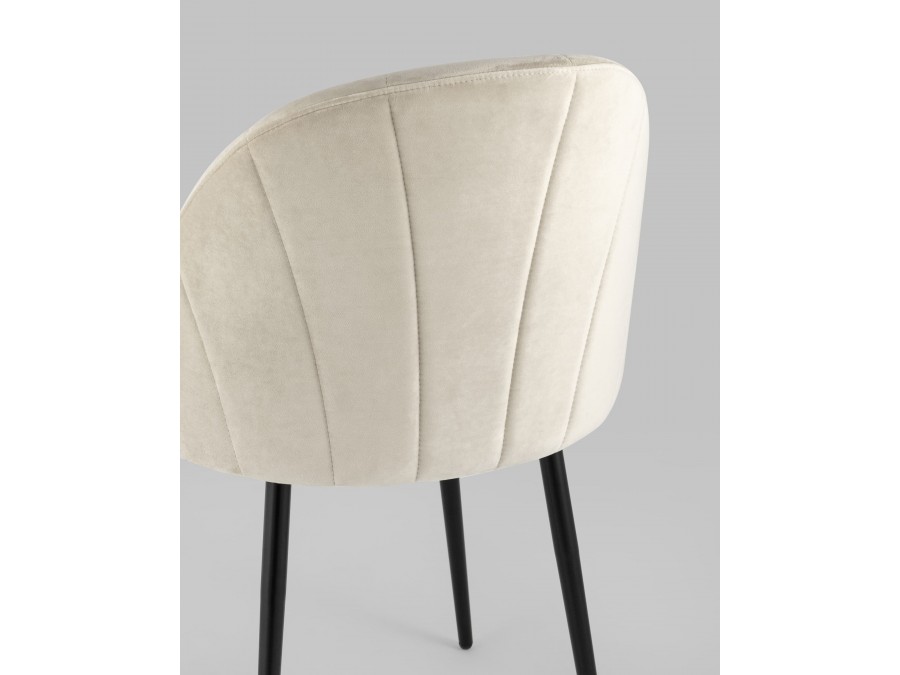 Стул Логан NEW велюр бежевый 2 шт