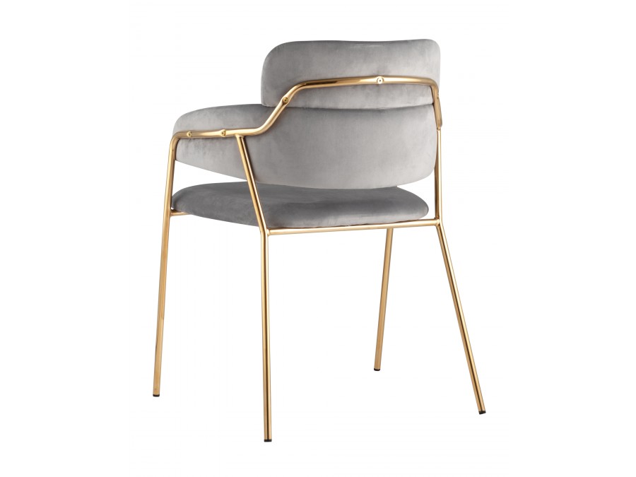 Стул Полин светло-серый 2 шт