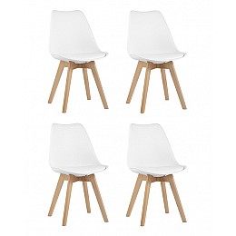 Стул FRANKFURT белый 4 шт.