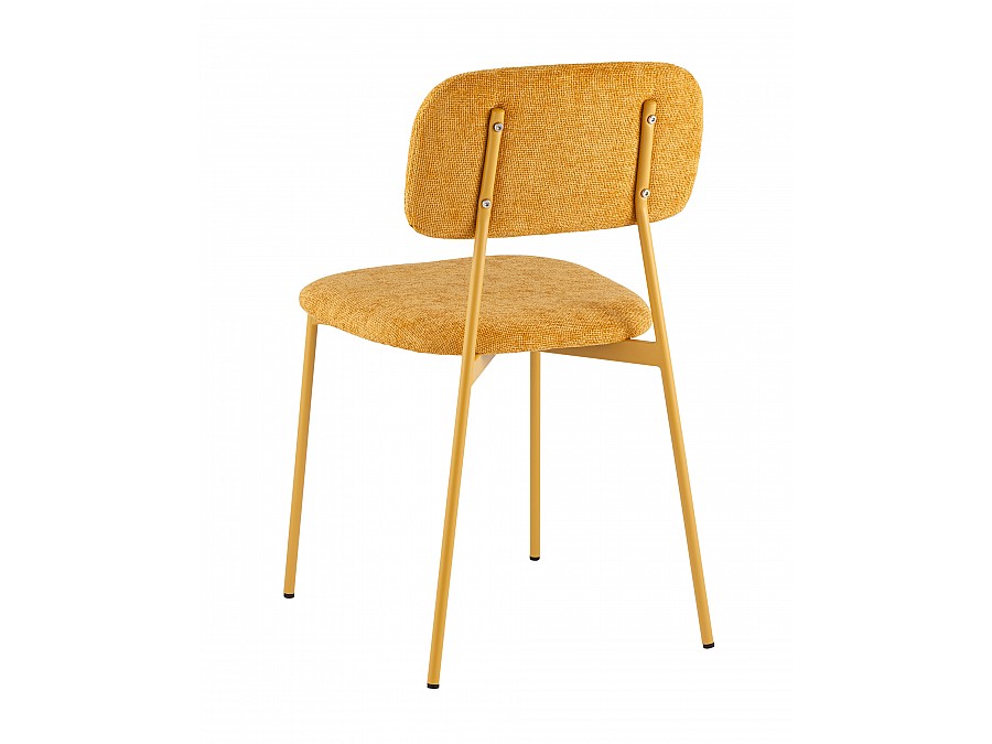 Стул Chao желтый желтые ножки 4 шт.