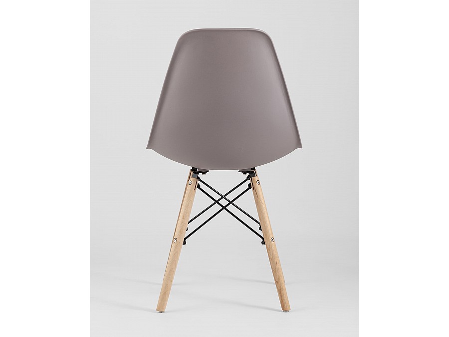 Стул Eames Style DSW темно-бежевый x4 (разборный каркас)