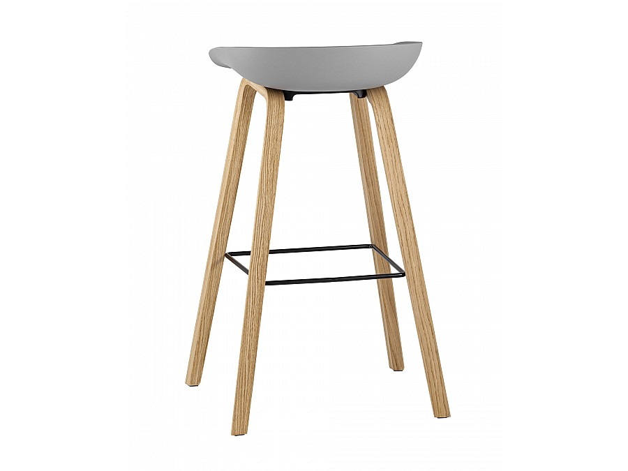 Стул барный LIBRA СЕРЫЙ 2 шт