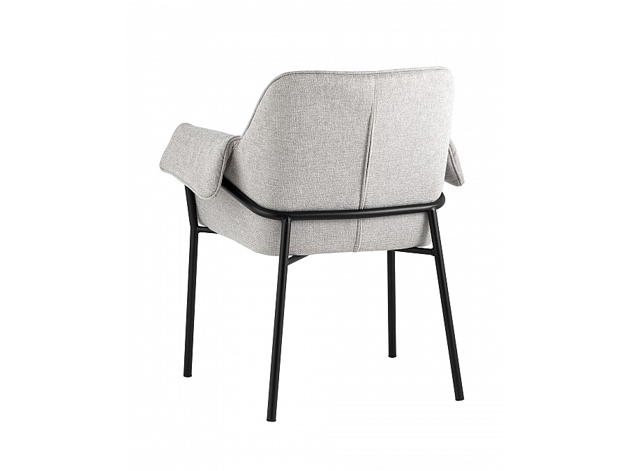 Кресло Бесс рогожка светло-серый 2 шт.