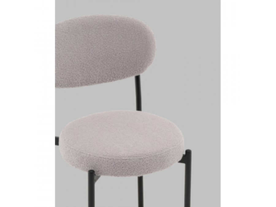 Стул Бриф DD букле светло-серый 4 шт.