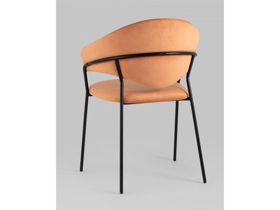 Стул Алексис велюр оранжевый 2 шт