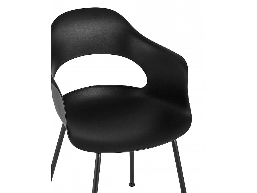 Стул Lady пластик черный 4 шт.