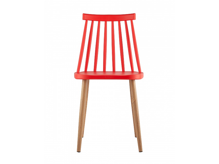 Стул Морган пластиковый красный 4 шт