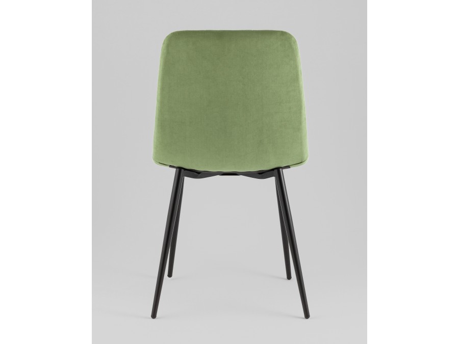 Стул Одди Original Square велюр пыльно-оливковый 4 шт.