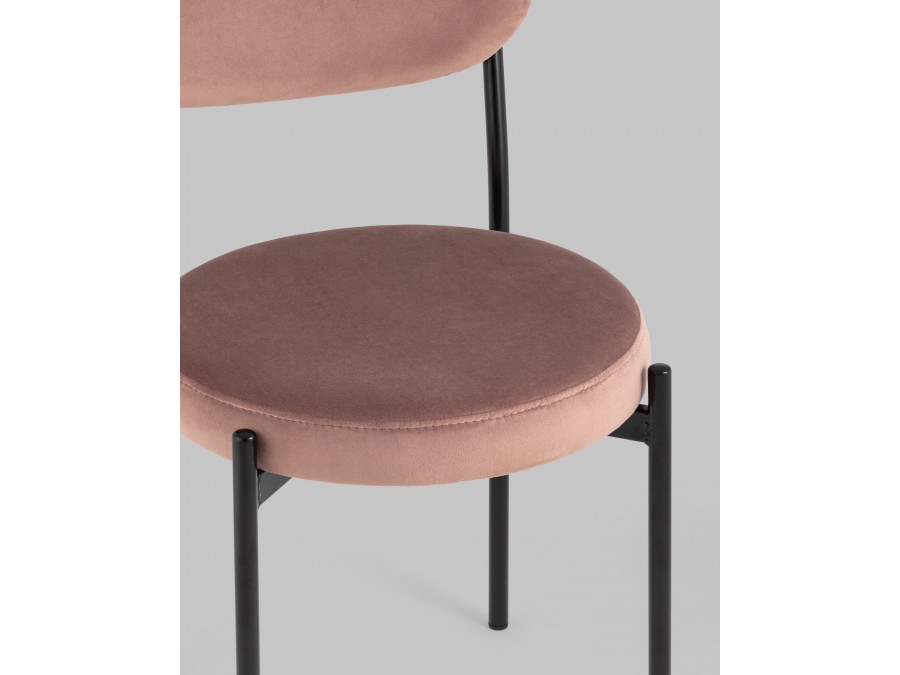 Стул Бриф NEW велюр пыльно-розовый 4 шт