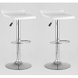 Стул барный hi-tec NEW, белый NP ( набор 2 шт)