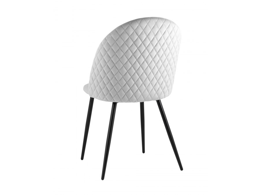 Стул Lilly велюр серебристый 4 шт.