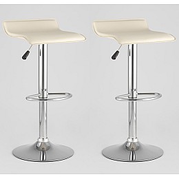 Стул барный hi-tec NEW, бежевый NP ( набор 2 шт)