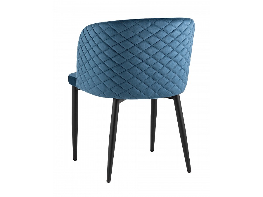 Стул Оскар велюр сине-зеленый 4 шт