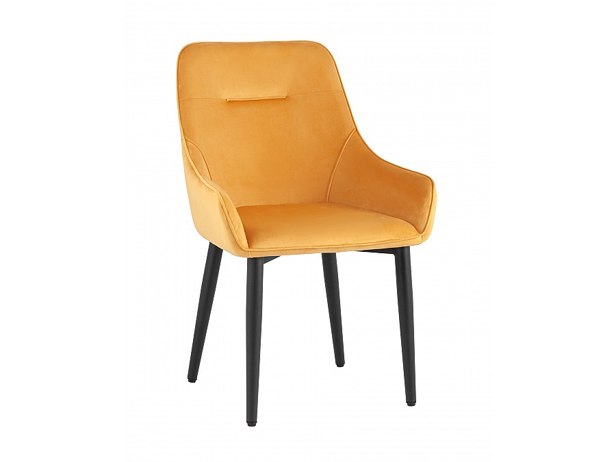 Стул Диана велюр оранжевый 4 шт