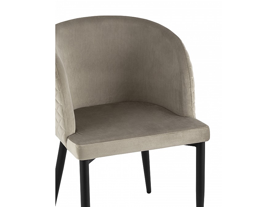 Стул Оскар велюр шампань 4 шт