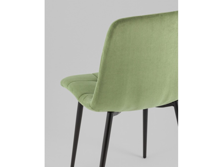 Стул Одди Original велюр пыльно-оливковый 4 шт.