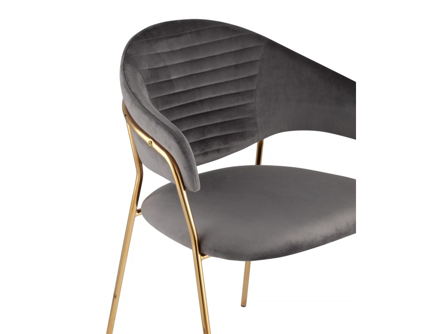 Стул Эвита темно-серый 2 шт